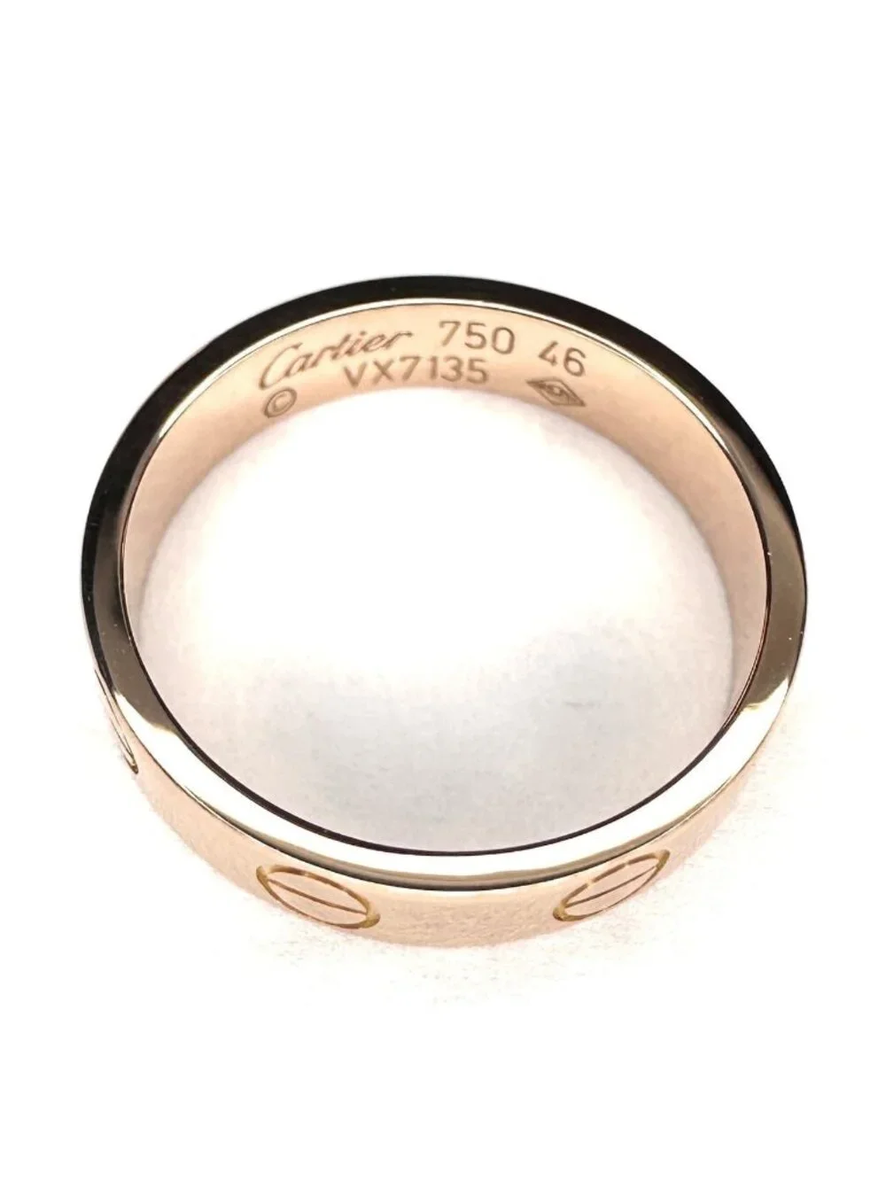 Cartier 18K Pink Gold Love Ring